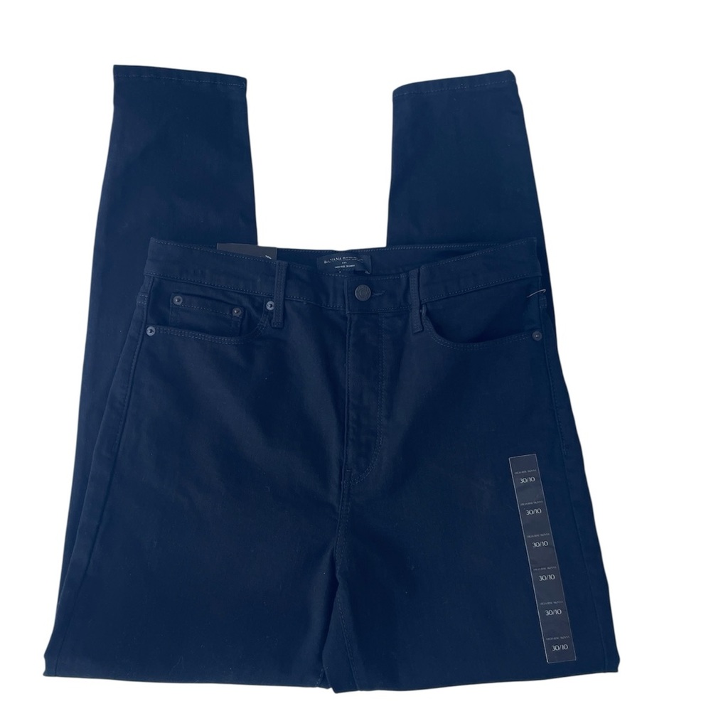 Banana Republic Outlet Black Denim Jean High Rise Skinny 5 Pocket Size 30/10 NWT